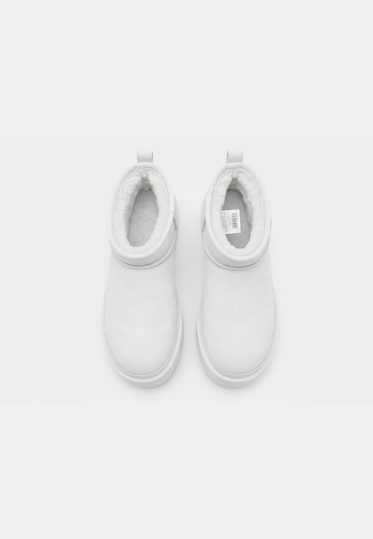 UGG Classic Ultra Mini Platform — Alb — imaginea 5